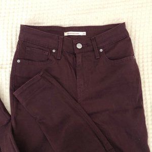Levi's 721 High Rise Skinny Sz 25